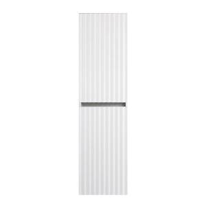 Шкаф-пенал Art&Max Elegant AM-ELEGANT-1500-2A-SO-BL-LED-P Белый глянец, 150x40