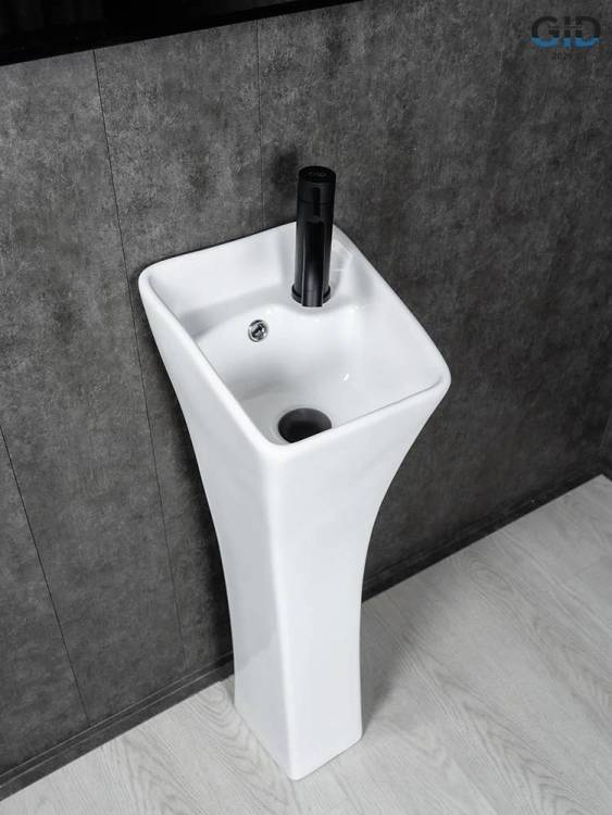 Раковина Gid Autonomo M9012 81101 белая, 30x33x89