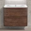 Тумба с раковиной Vincea Vico 60 темный дуб