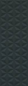 Керамическая плитка Kerama Marazzi Диагональ 12121R черный структура обрезной 25x75