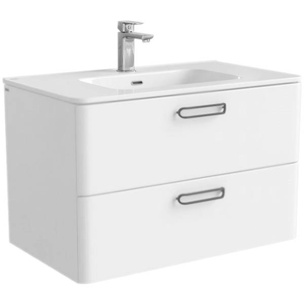 Тумба с раковиной Iddis Brick BRI80W0i95K белый