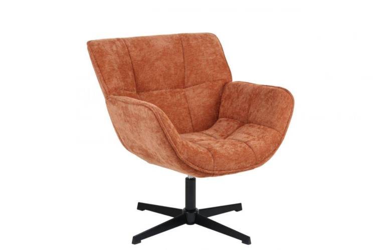 Кресло Stool Group Konfele QH-8236KTC-P XC111-9 terracotta терракотовый