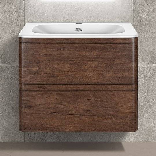 Тумба с раковиной Vincea Vico 60 темный дуб