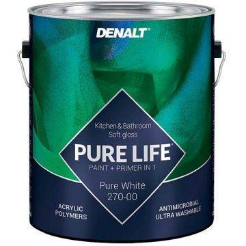 Краска Denalt Pure Life Kitchen&Bathroom белая 3.7 л
