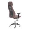 Кресло компьютерное Tetchair Aviator PLT metalBL 25108 светло-коричневый, серый, KUB 03/W-12, ткань фото 3