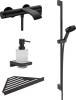 Душевой комплект Hansgrohe Vivenis Смеситель 75420670 + Душевой гарнитур 24170670 + аксессуары для ванной