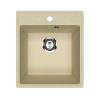Мойка кухонная Uperwood Econ UPD-404 4910201224 бежевая матовая, 42.5x48.5