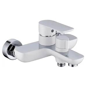 Смеситель для ванны Grocenberg GB8009WC белый