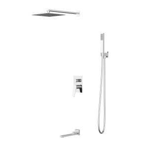 Душевой комплект Vincea Puro VSFW-5P1CH хром, встраиваемый