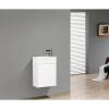 Тумба с раковиной BelBagno Pietra Mini 40 L bianco lucido фото 8
