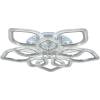 Потолочная светодиодная люстра Reluce 09827-3.3-5+5C CR (RGB) фото 4