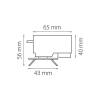 Адаптер для шинопровода Lightstar Asta White 592026 фото 2