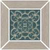Вставка Kerama Marazzi Тровазо ID152 наборный серый матовый 13x13x0.9 фото 2
