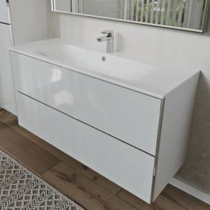 Тумба с раковиной Terminus Vega VEG101202900301OSL белый, 120x62