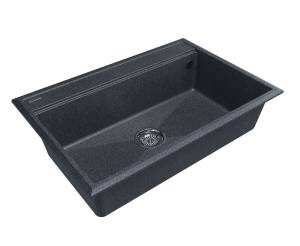 Мойка кухонная Paulmark Stepia PM117551-DG 510x750 мм графит