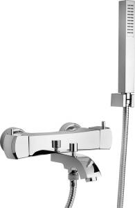 Термостатический смеситель Paini Lady 89CR105THKM для ванны с душем