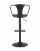 Стул барный Stool Group Tolix Arms Soft F2535L MATTE BLACK 3474+PU7005 регулируемый фото 4