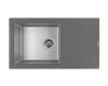 Мойка кухонная Florentina Комби 860 21.400.D0860.307 серый шелк