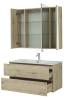 Мебель для ванной Aquanet Алвита New 100 274203 дуб веллингтон белый, 1382x1010x460 фото 8