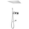 Душевая система Abber Daheim AF8254 хром, встраиваемая, с термостатом, с изливом