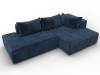 Диван угловой Лига Диванов Лига-103 134806 Синий фото 6