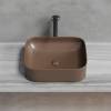 Раковина Ceramica Nova Element CN6052MDB темно-коричневый матовый, 50.5x38 фото 3