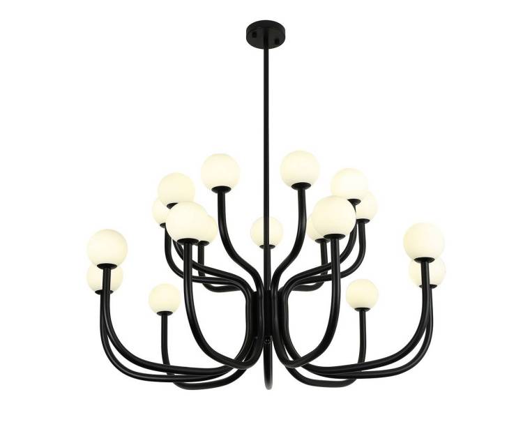 Большая люстра на штанге Kink Light Кадо 07723-18,19