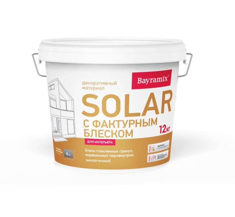 Декоративное покрытие Bayramix Solar S234 12кг