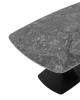 Стол обеденный Stool Group Аврора DF0093DT 160 black DUAL керамика черная 160x90x76 фото 4