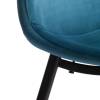 Стул Tetchair Breeze (mod. 4724) 24672 dark turquoise HLR62, черный фото 9