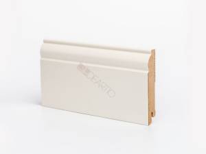 Плинтус Deartio Universal U 104-100 RAL 9010 Кремовый 2050x100x16