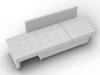 Кушетка Лига Диванов Лига-098 132581 Белый фото 8