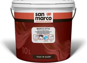 Износостойкая краска San Marco Marco Otto база Bianco матовая 1 л