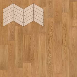 Паркетная доска Lab Arte Chevron Pro Французская Елка Дуб Рустик Кольт лак 348-400x90x14