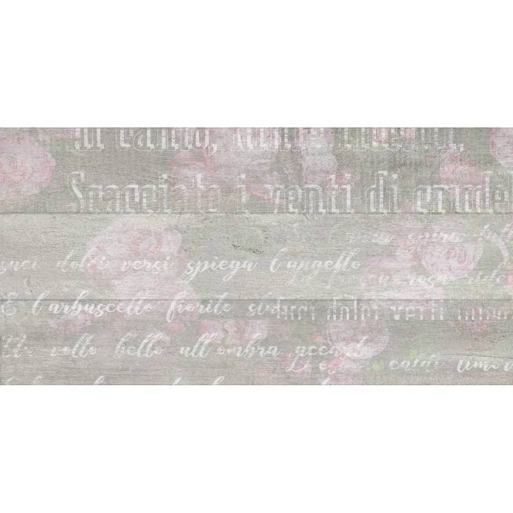 Керамическая плитка Golden Tile Abba 652261 Flowers Серый 30x60