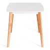Стол обеденный Tetchair Claire 21282 белый, натуральное дерево 135x80x75 фото 2