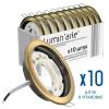 Точечный встраиваемый светильник Luminarte Lumin Arte LDL-GX53/01MG