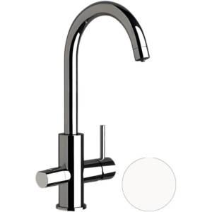 Смеситель для кухни Remer X-Style N792DWBO белый матовый