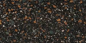 Керамогранит Ennface Industrial ENIND3214MT80160 Terrazzo Black Matt 80x160x9