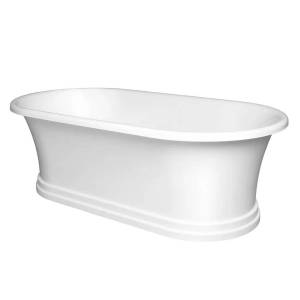 Ванна из искусственного камня Belux Монро ВМр-1750 белая глянцевая