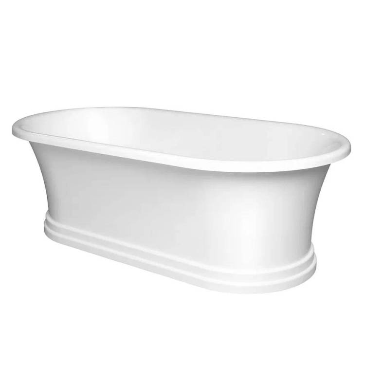 Ванна из искусственного камня Belux Монро ВМр-1750 белая глянцевая