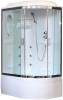 Душевая кабина Royal Bath RB8120BK2-T-CH-L с высоким поддоном, с сиденьем