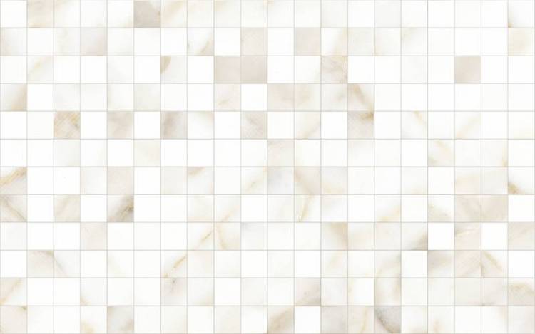 Керамическая плитка Global Tile Calacatta Gold 10100001118 Мозаика 02 Белый 40x25