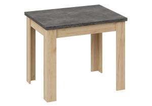 Стол Woodville Промо 474406 дуб крафт золотой, ателье темное, тип 3 90x(169.8)67x75
