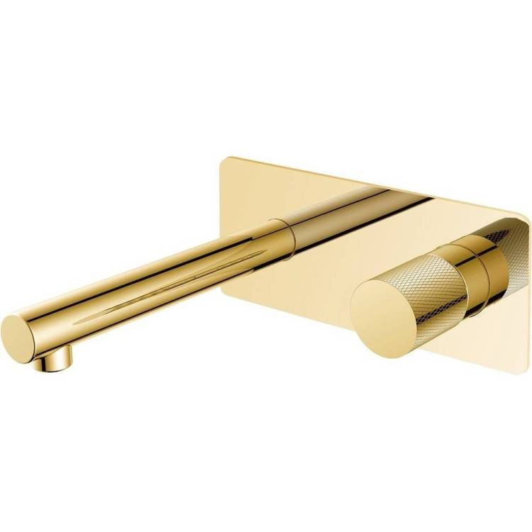 Смеситель для раковины Boheme Stick 125-GG.2 Goldtouch Gold с внутренней частью