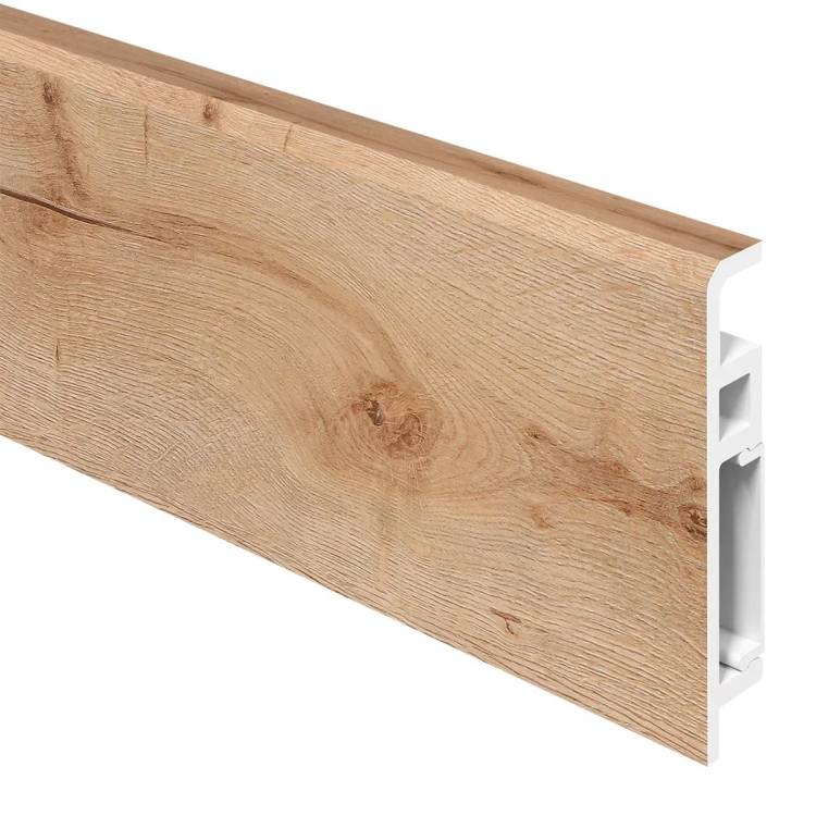 Плинтус Aberhof Luxe Дуб Янтарный 2000x70x13