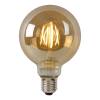 Лампа светодиодная Lucide E27 5W 2700K янтарная 49069/05/62 фото 4