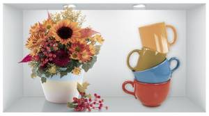 Декор Ceradim Shelf КВС16Shelf4 Dec 4 25x45