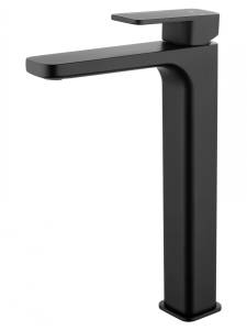 Смеситель для раковины Wonzon & Woghand Arnie WW-691104-MB высокий, Черный матовый