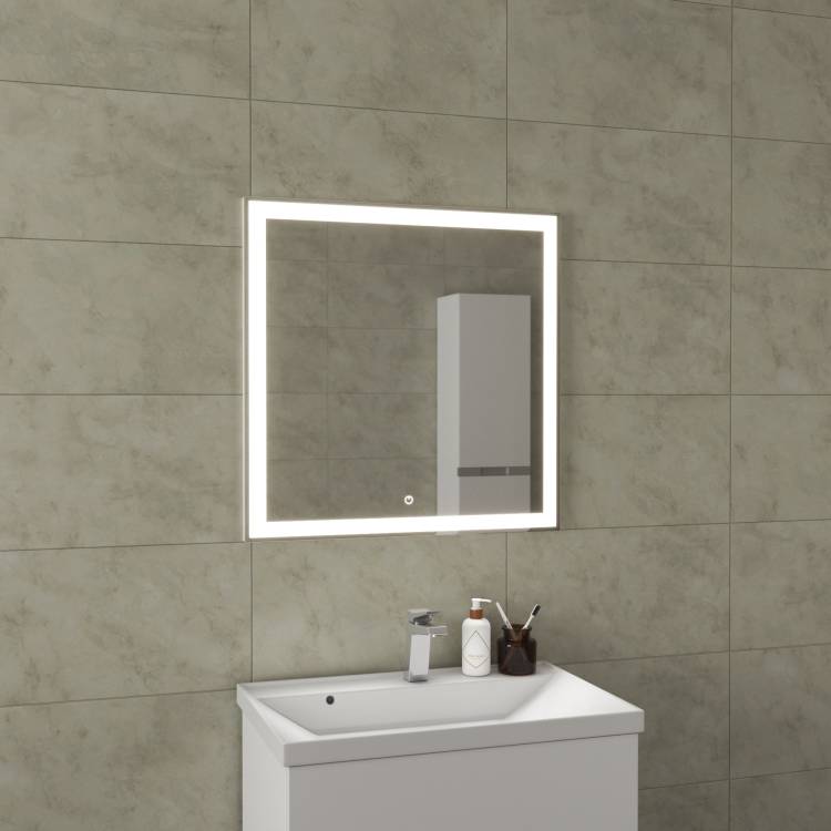 Зеркало Veneciana Allia 67016 с подсветкой, 70x70